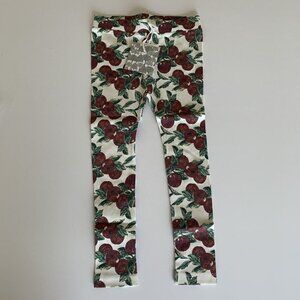 Kate Quinn Organics Apple Branches Girl Skinny Leggings 6 years